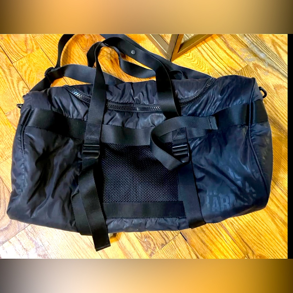 Black Duffel Bag by Underarmor, Unisex - good condition, one size
